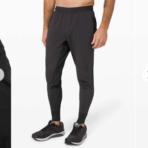 (M) Lululemon Men’s Surge Hybrid Pant Black Medium Running Training Gym Joggers